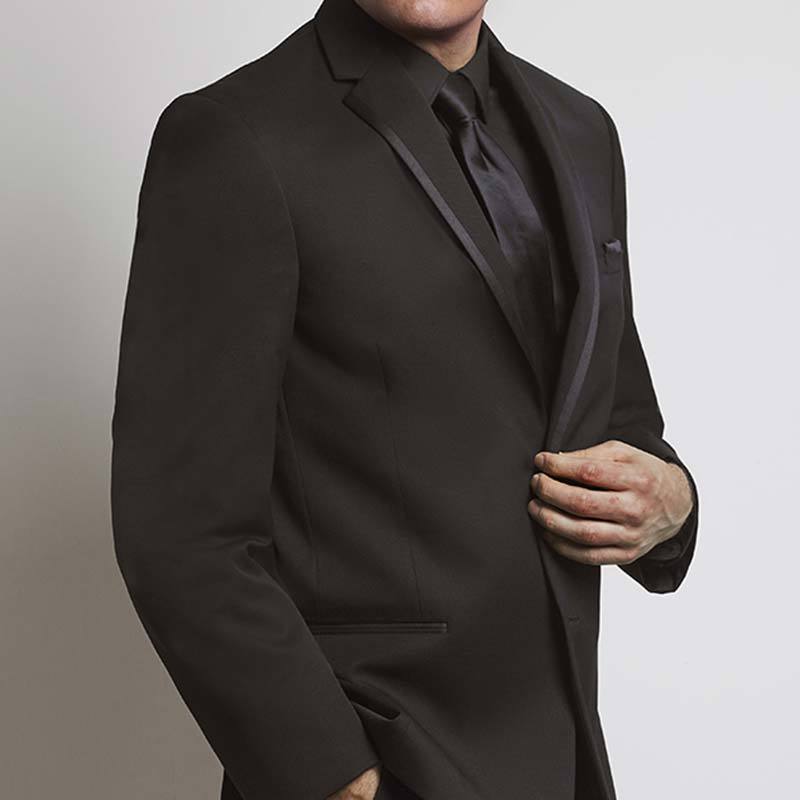 Michael Kors Black Edge Notch Tuxedo