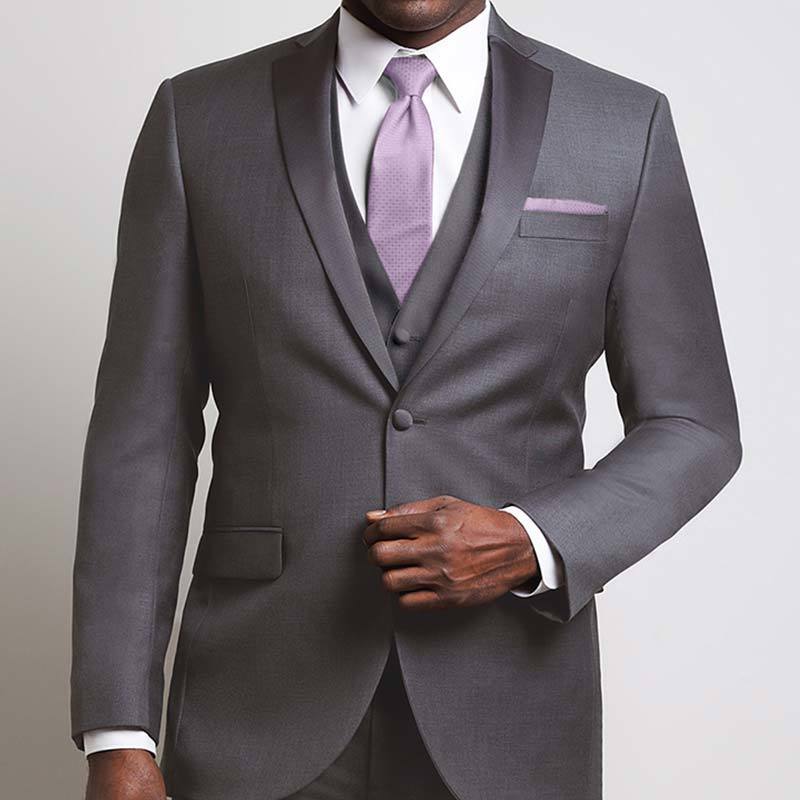 The Xe Faille Steel Gray Notch Tuxedo